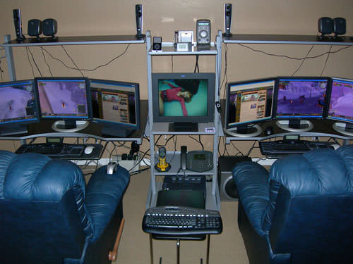 Multiple monitor WoW setup 1