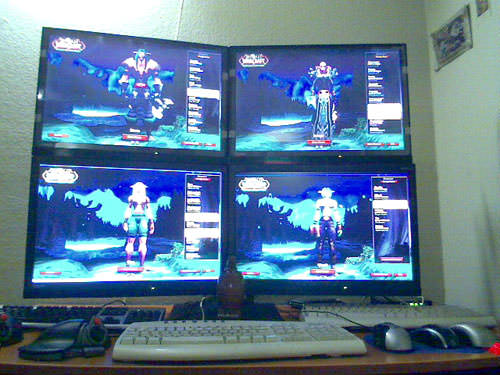 Multiple monitor WoW setup 6