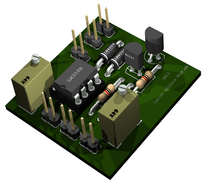 PCB 3D View