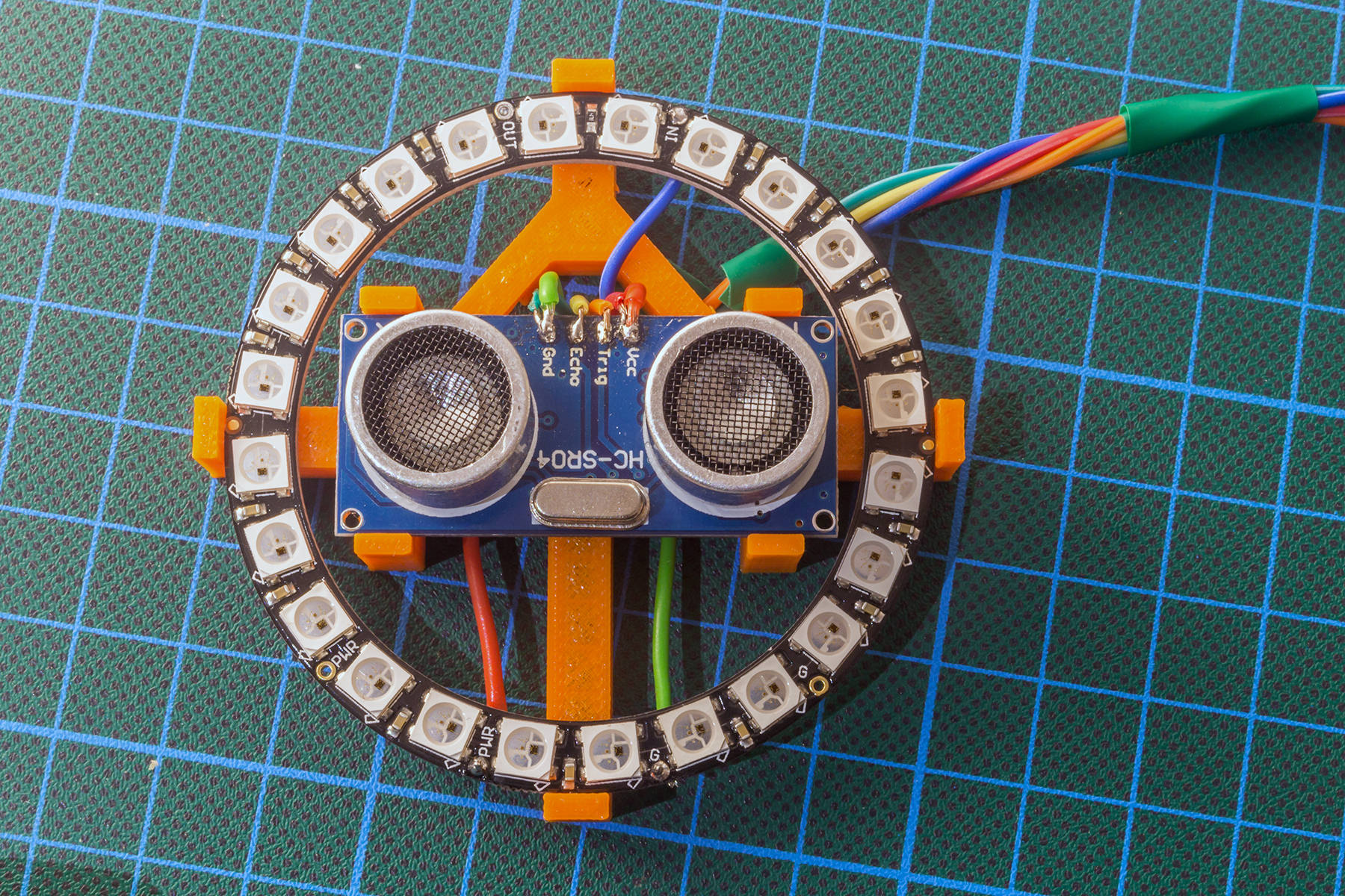 sonar neopixel front